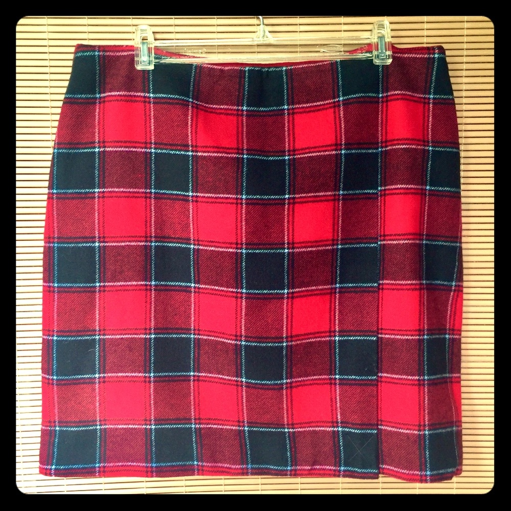 Talbots Petites Wool Skirt